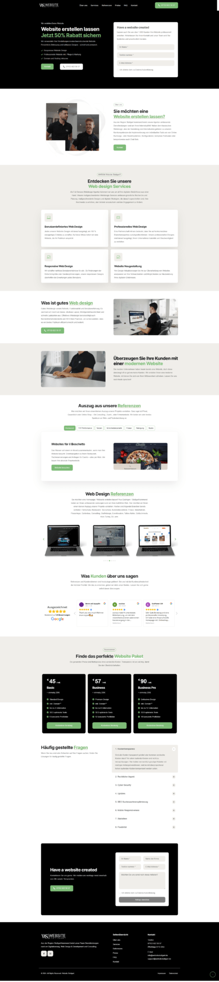 webdesign websitestuttgart website design of abu sayed