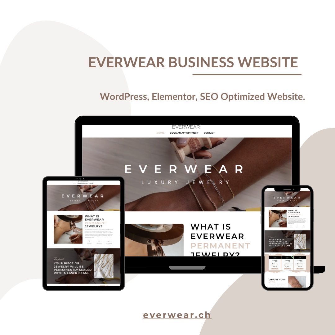 everwear Business Website